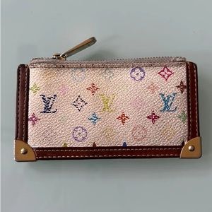 Louis Vuitton Rainbow Monogram Key Pouch